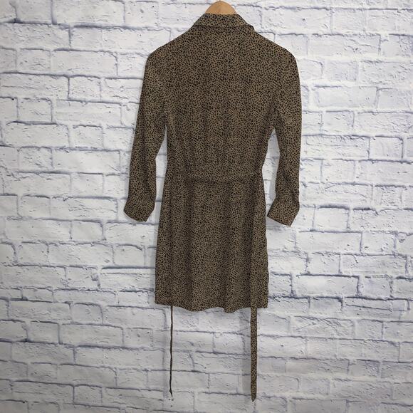 Animal Print Button Down Dress Piko 1988 - Picture 4 of 5